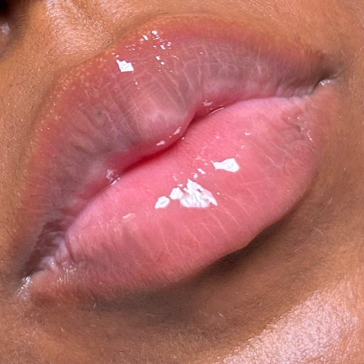 Crystal lipgloss sample